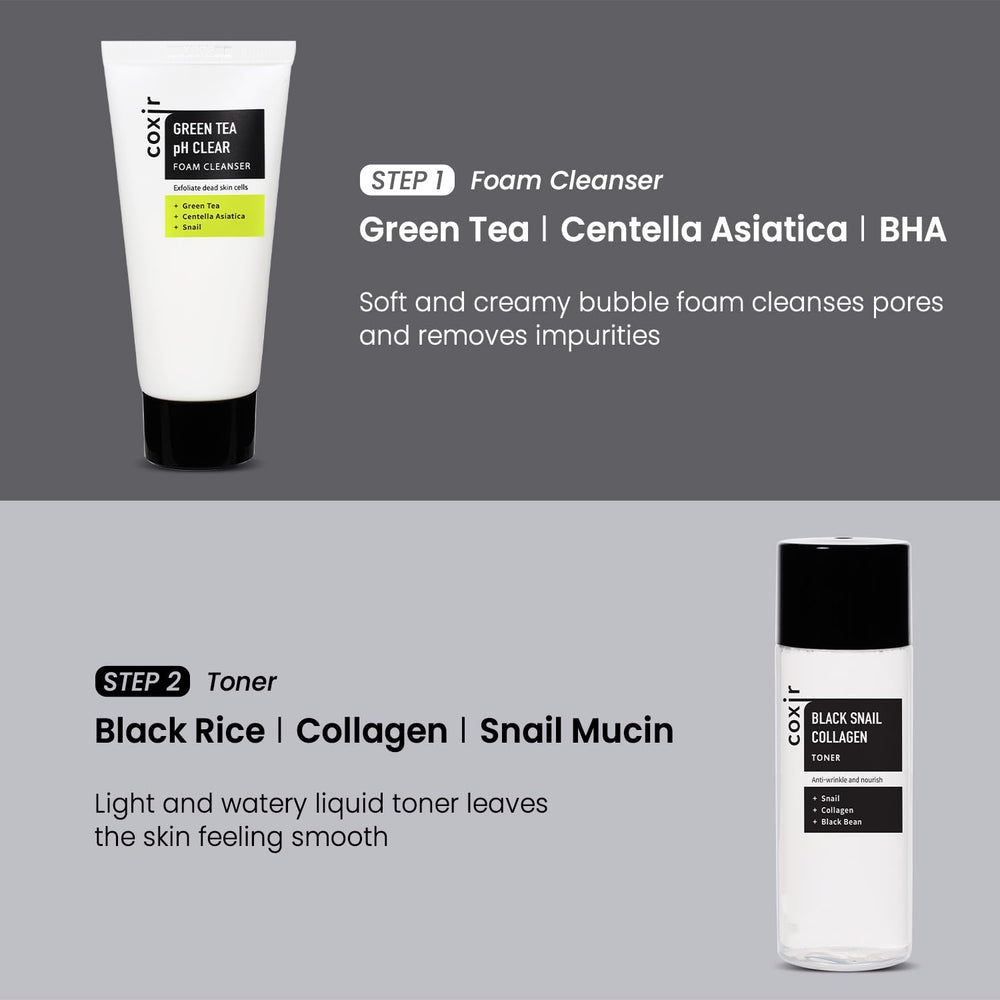 coxir Black Snail Packaging Inside—compact mini kit for home and travel use.