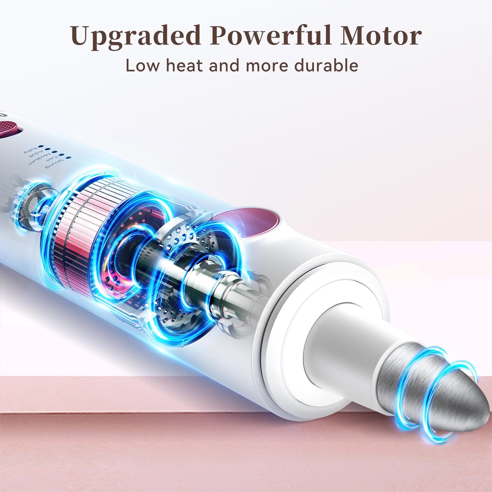 CoziBB cordless design portable for travel or home nail care