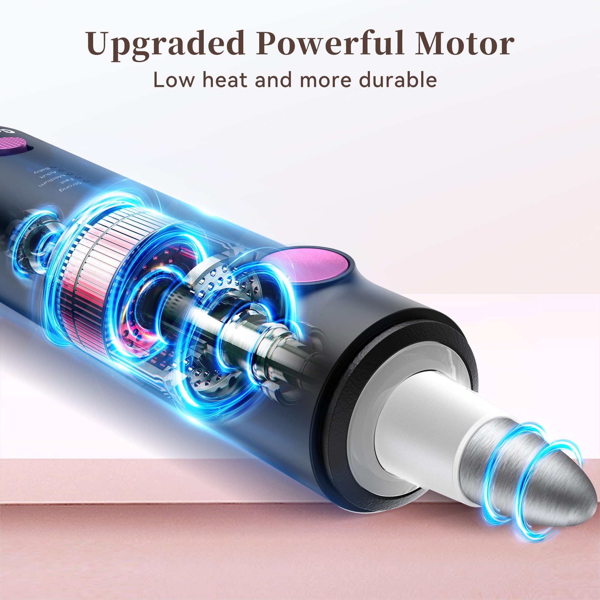CoziBB rechargeable battery indicator signals when to recharge.
