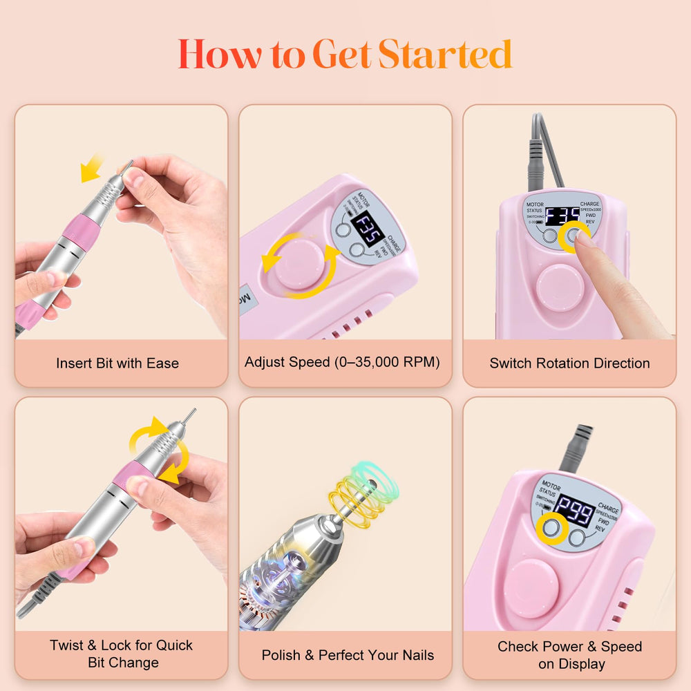 COYZU lightweight pink tool comfortable for extended use