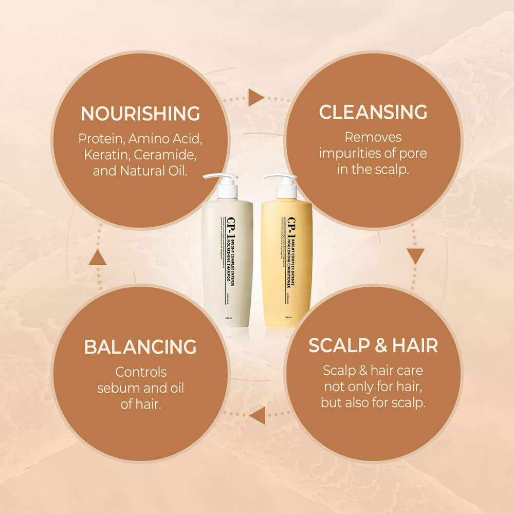 CP-1 Nourishing Conditioner smoothing hair ends during application
