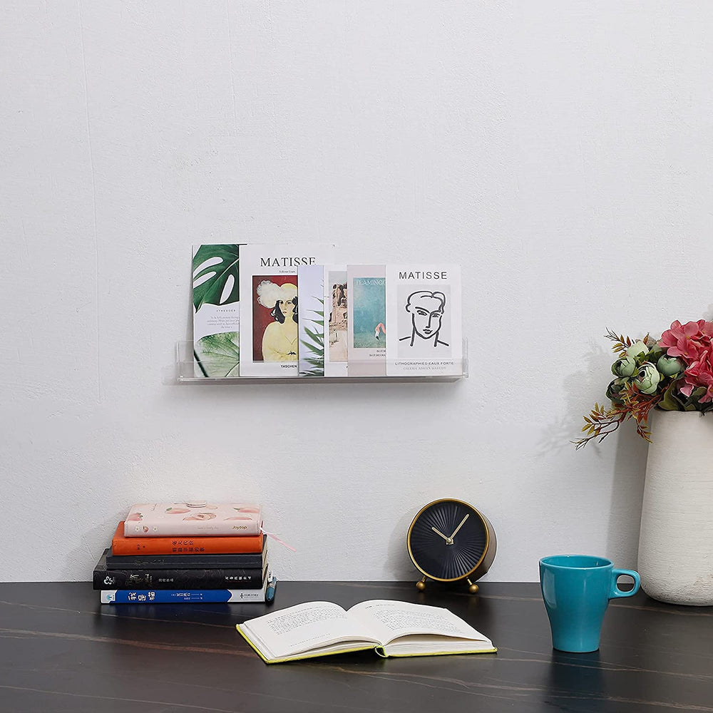 Cq acrylic nail shelves includes screws and anchors for secure wall mounting