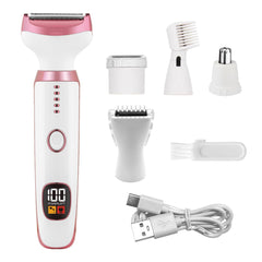 Cqxfsgr 5-in-1 electric shaver nose hair trimmer for precise maintenance.