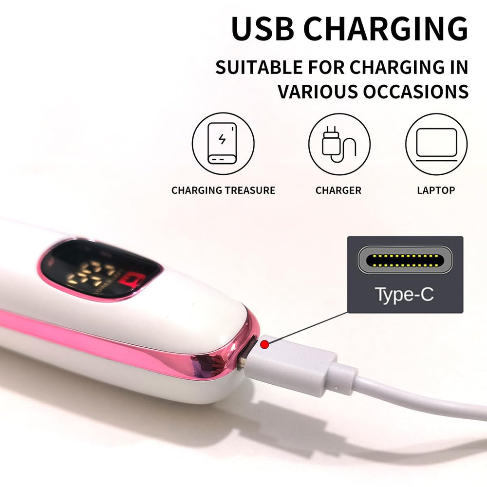 Cqxfsgr 5-in-1 electric shaver travel charging USB power on the go.