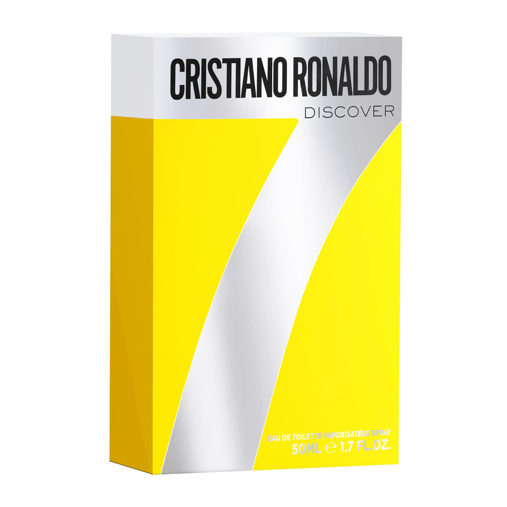 CR7 Discover top view captures citrus notes suggesting vibrant daytime freshness