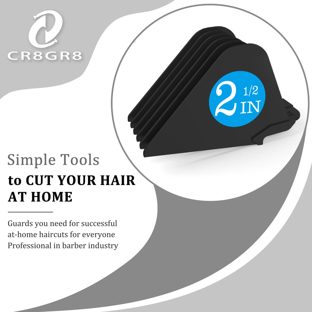CR8GR8 clipper guard secure-fit locks in place during use