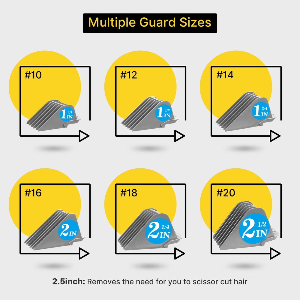 CR8GR8 clipper guards 1.5-inch size for classic short trims