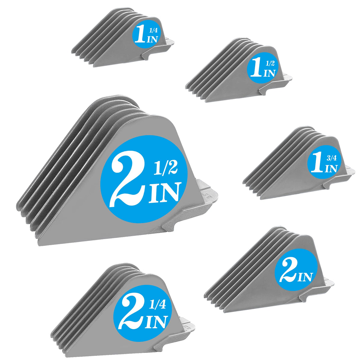 CR8GR8 clipper guards 2.5-inch size ideal for long fades and textured looks