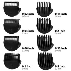 CR8GR8 nylon guard set durability shown for long-lasting grooming.