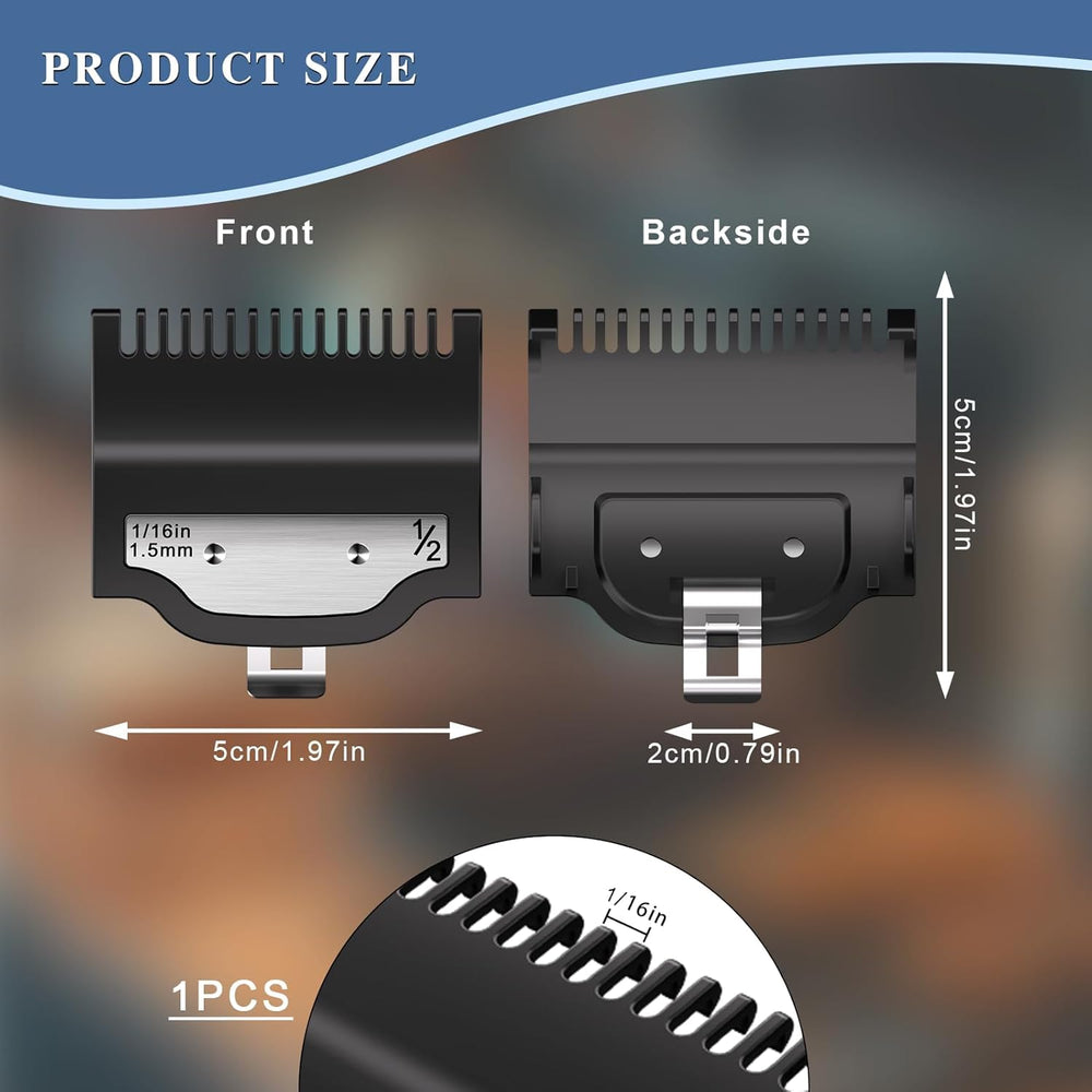 CR8GR8 Wahl guards 10pc set durable materials resist wear and are easy to clean.