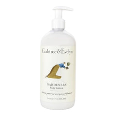 Crabtree & Evelyn Gardeners Body Lotion bottle delivers deep hydration for daily use.