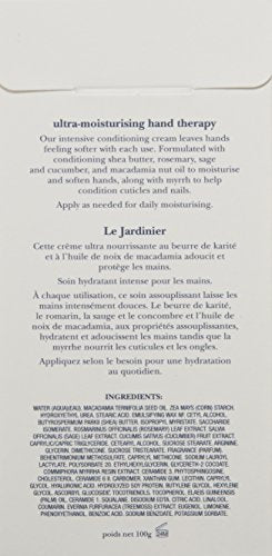Crabtree & Evelyn Gardeners macadamia nut oil zoom highlights luxe hydration for everyday hands.