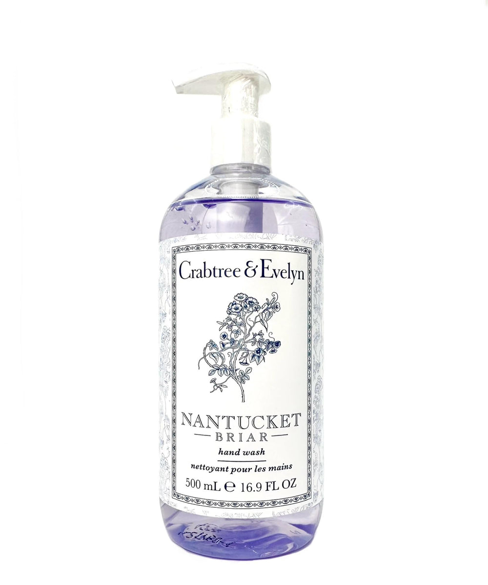 Crabtree & Evelyn Nantucket Briar hand wash bottle for daily fragrant cleansing