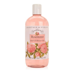 Crabtree & Evelyn Rosewater bath gel pour delivers luxurious lather and hydrating skin daily.