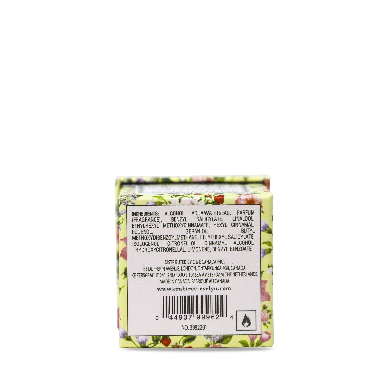Crabtree & Evelyn Summer Hill essence note—orchard fruit aroma for daytime mood lift.