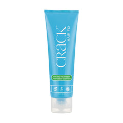 Crack Hair Fix styling cream bottle front showing frizz control for smooth results.