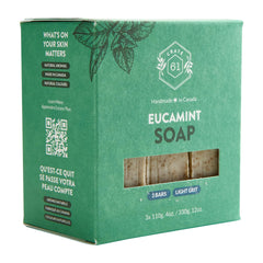 Crate 61 Organics natural kaolin clay colorants highlight mineral-based hues.