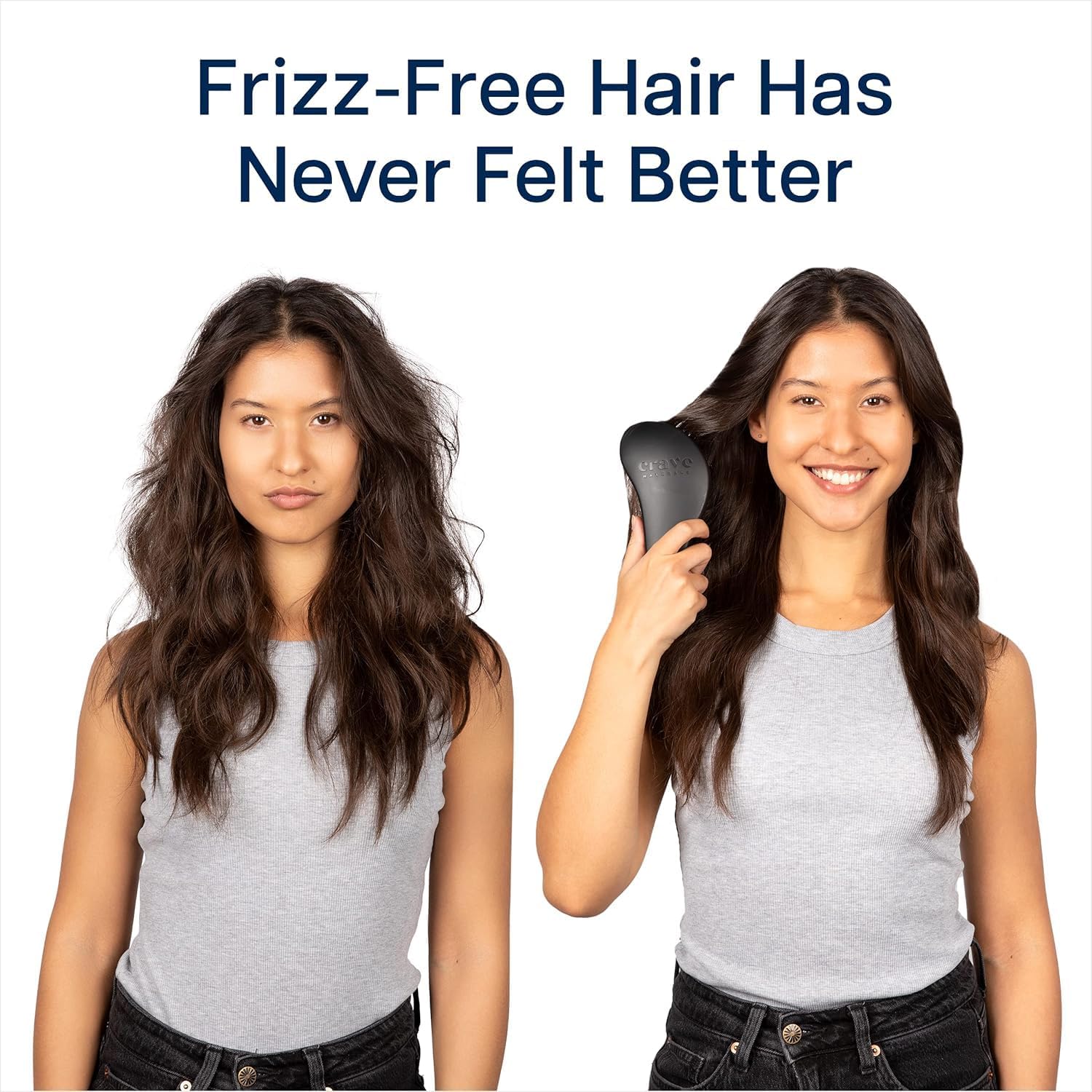 Crave Naturals Biggie Glide Thru brush kid-friendly design supports family hair care.