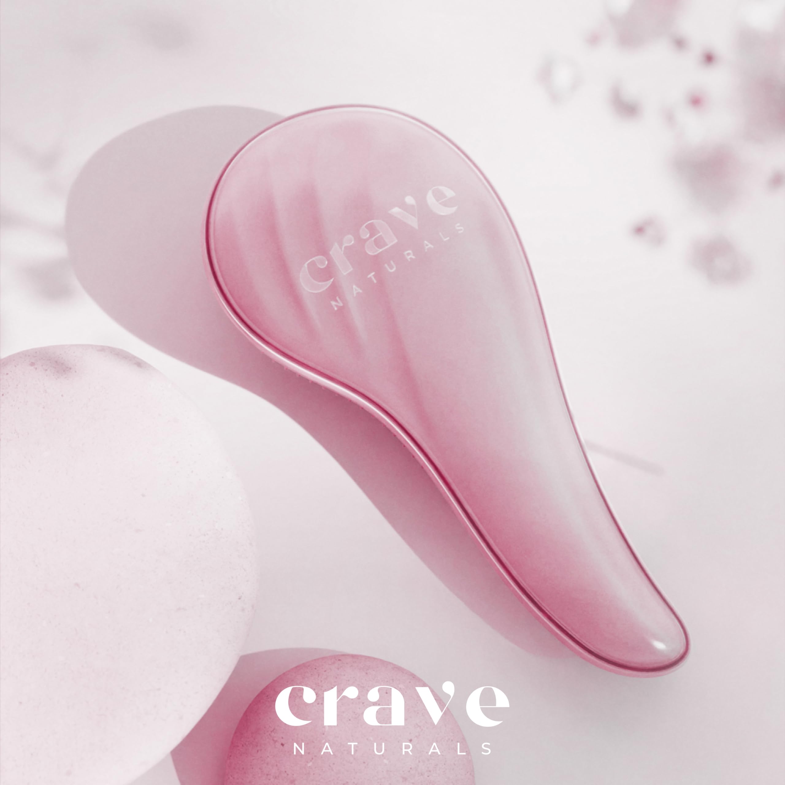 Crave Naturals bristle durability closeup shows firm yet flexible bristles for lasting use
