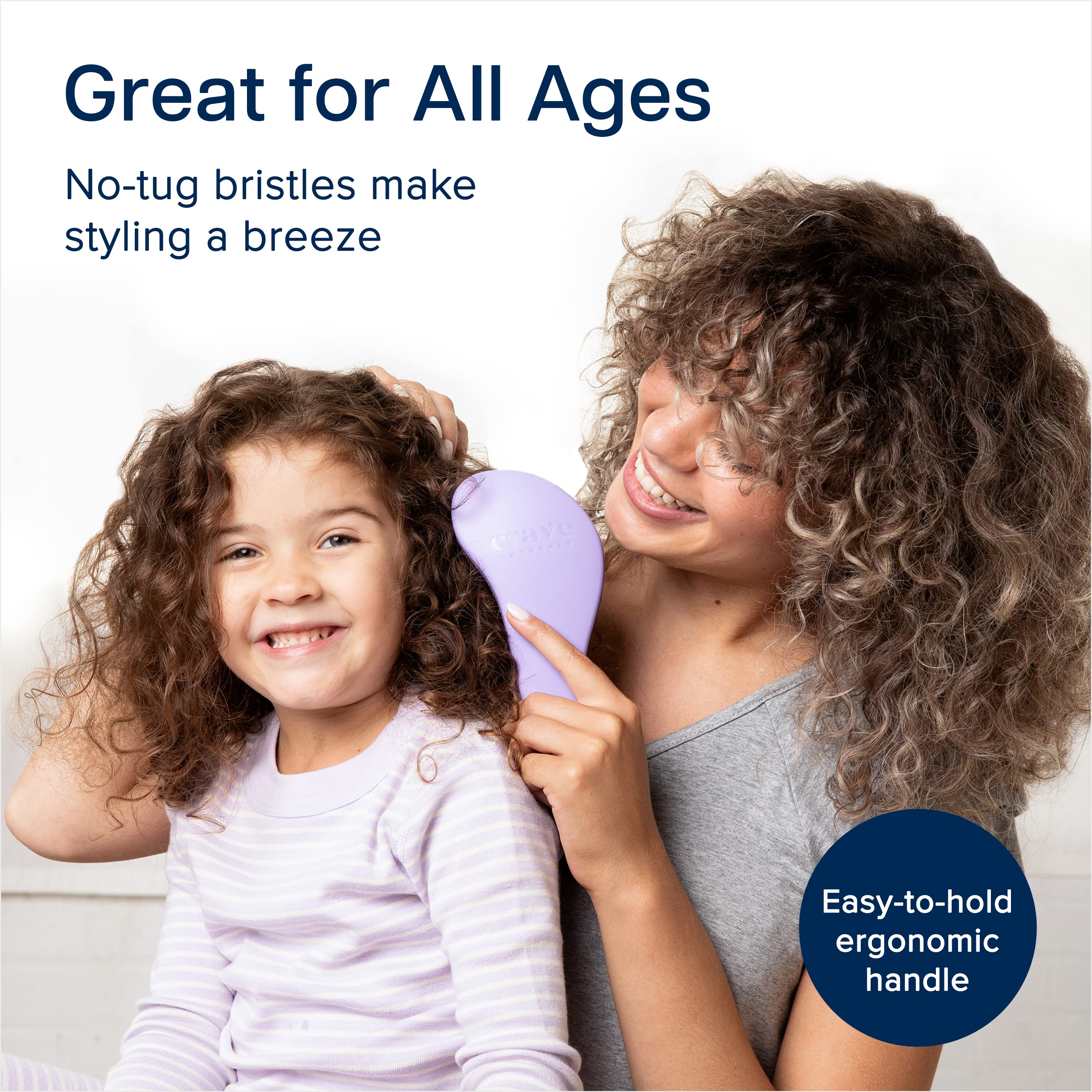 Crave Naturals Glide Thru for kids—kid-friendly detangler for toddlers