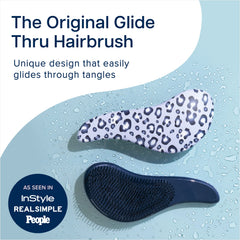 Crave Naturals Glide Thru Brush bristle closeup shows flexible bendable bristles