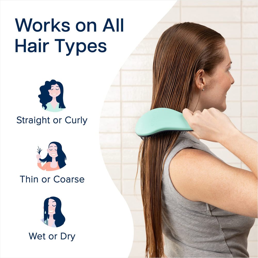 Crave Naturals Glide Thru Pack 2 wet hair detangling during shower