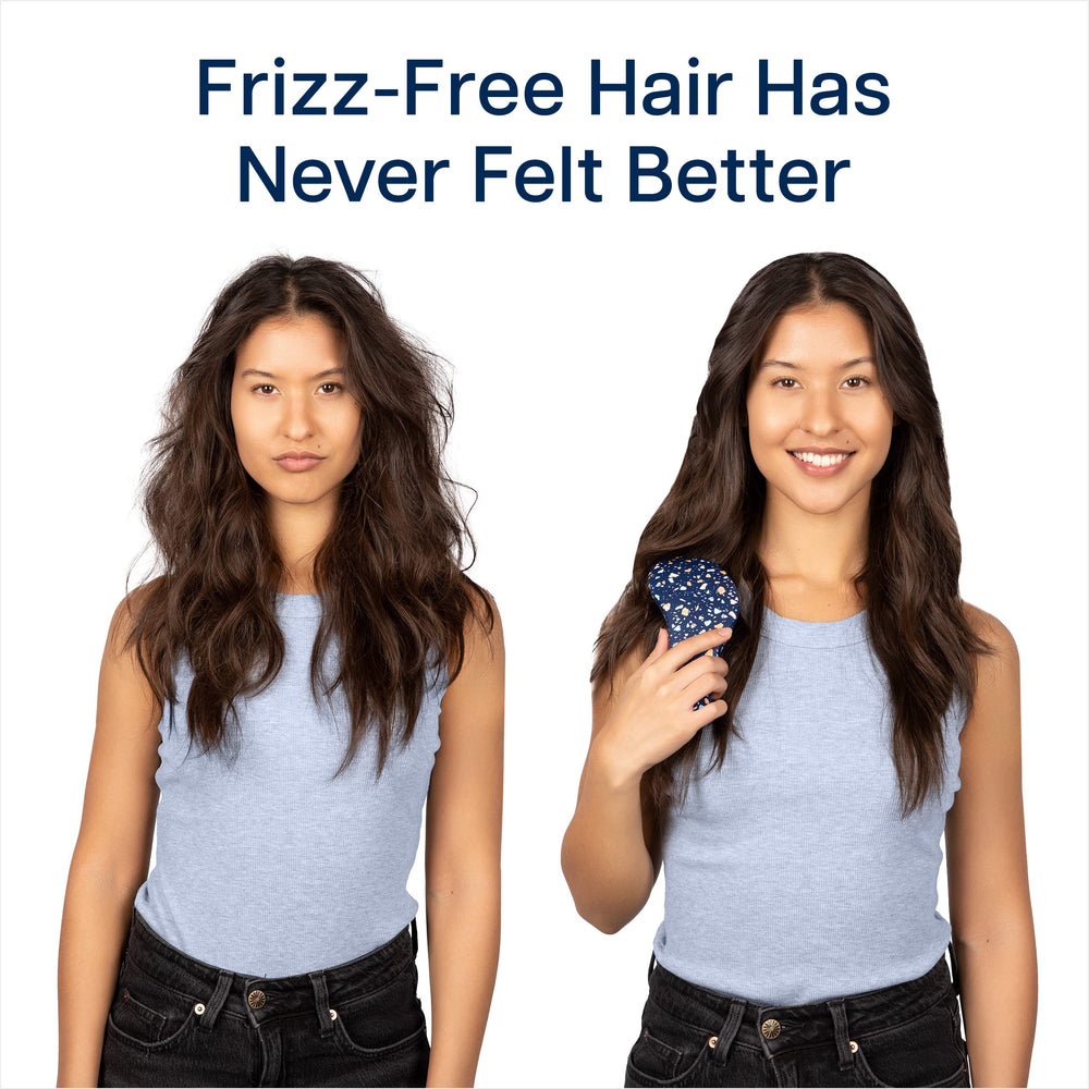 Crave Naturals Glide Thru Detangling Brush two-pack ideal for shared use or travel.