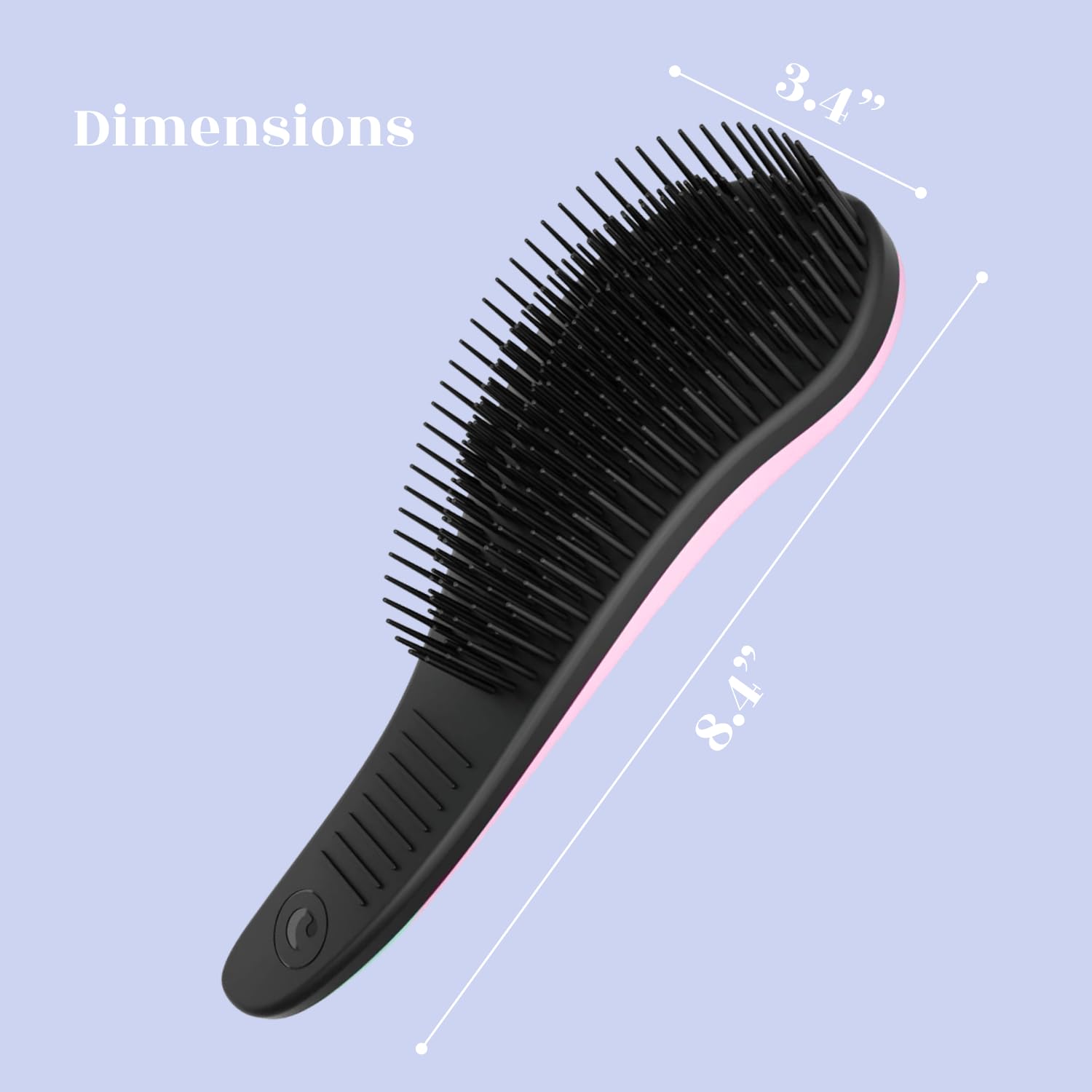 Crave Naturals Glide Thru on wet hair provides comfortable glide and scalp massage