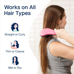 Crave Naturals Glide Thru Brush kid friendly detangler for sensitive scalps