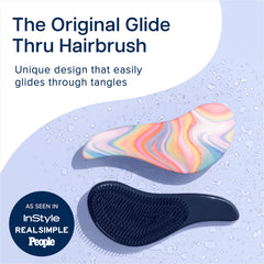 Crave Naturals Glide Thru brush side grip demonstrating easy handling for kids and adults
