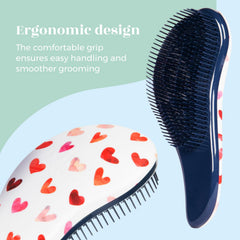 Crave Naturals Glide Thru brush on wet hair with scalp massage