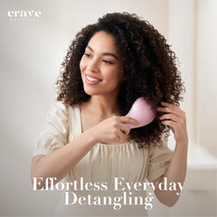 Crave Naturals kid-friendly design reduces pulling and tears during brushing