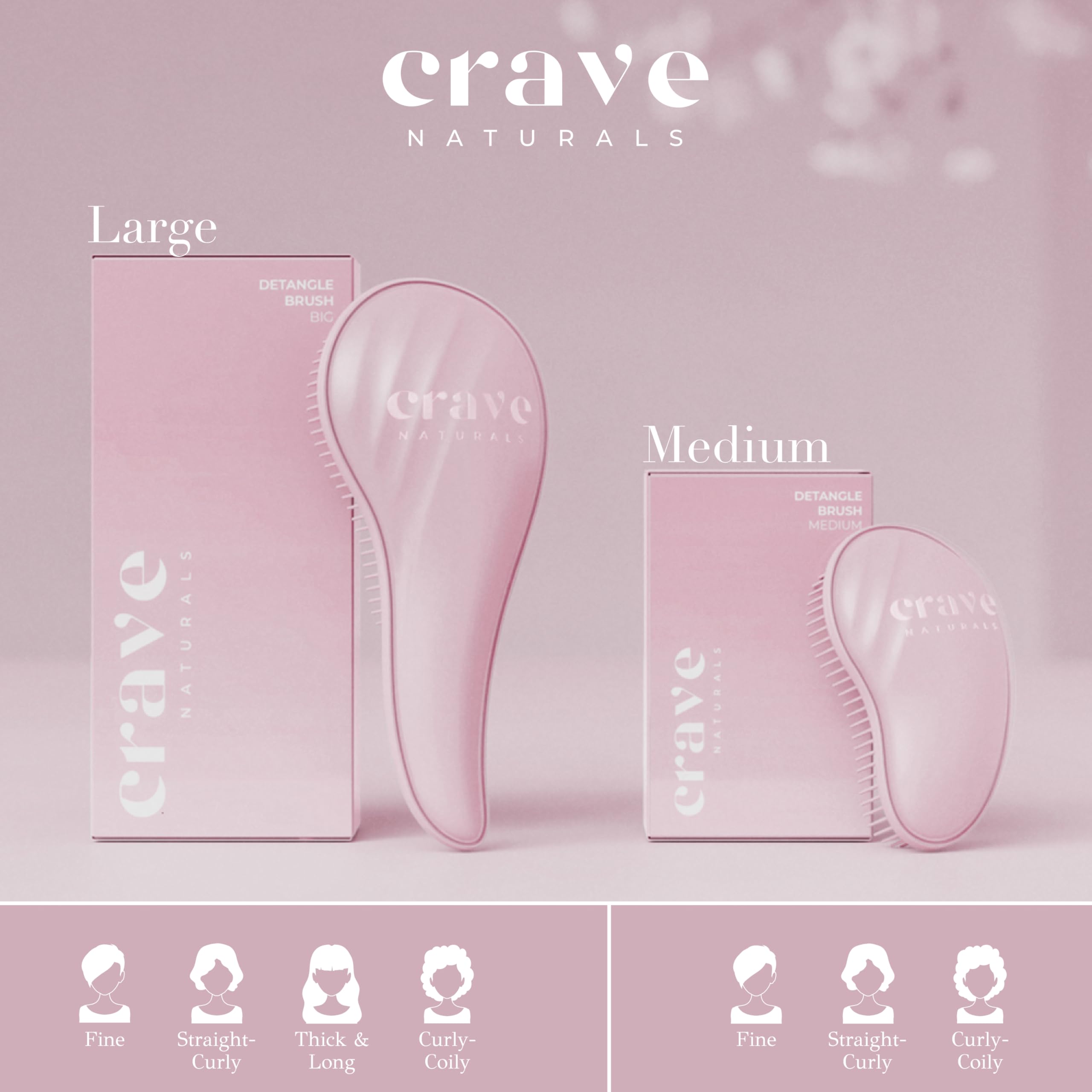 Crave Naturals long-lasting bristles maintain performance through repeated use