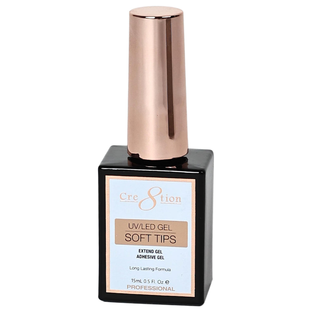 Cre8tion Extend Gel bottle ready for precise professional application.
