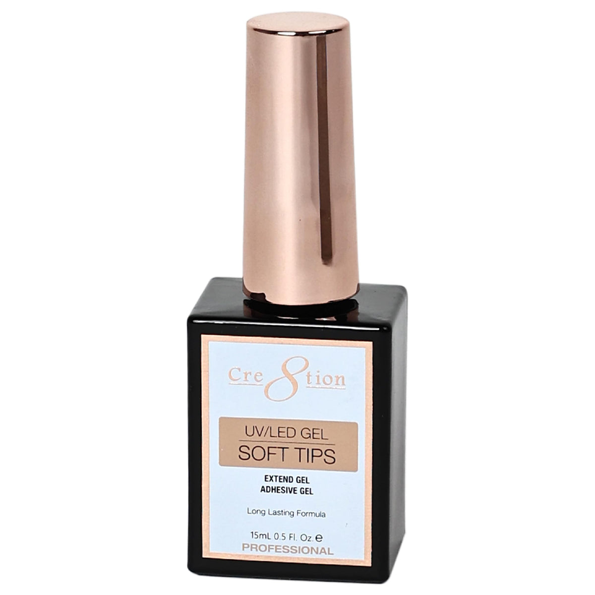 Cre8tion Extend Gel bottle ready for precise professional application.