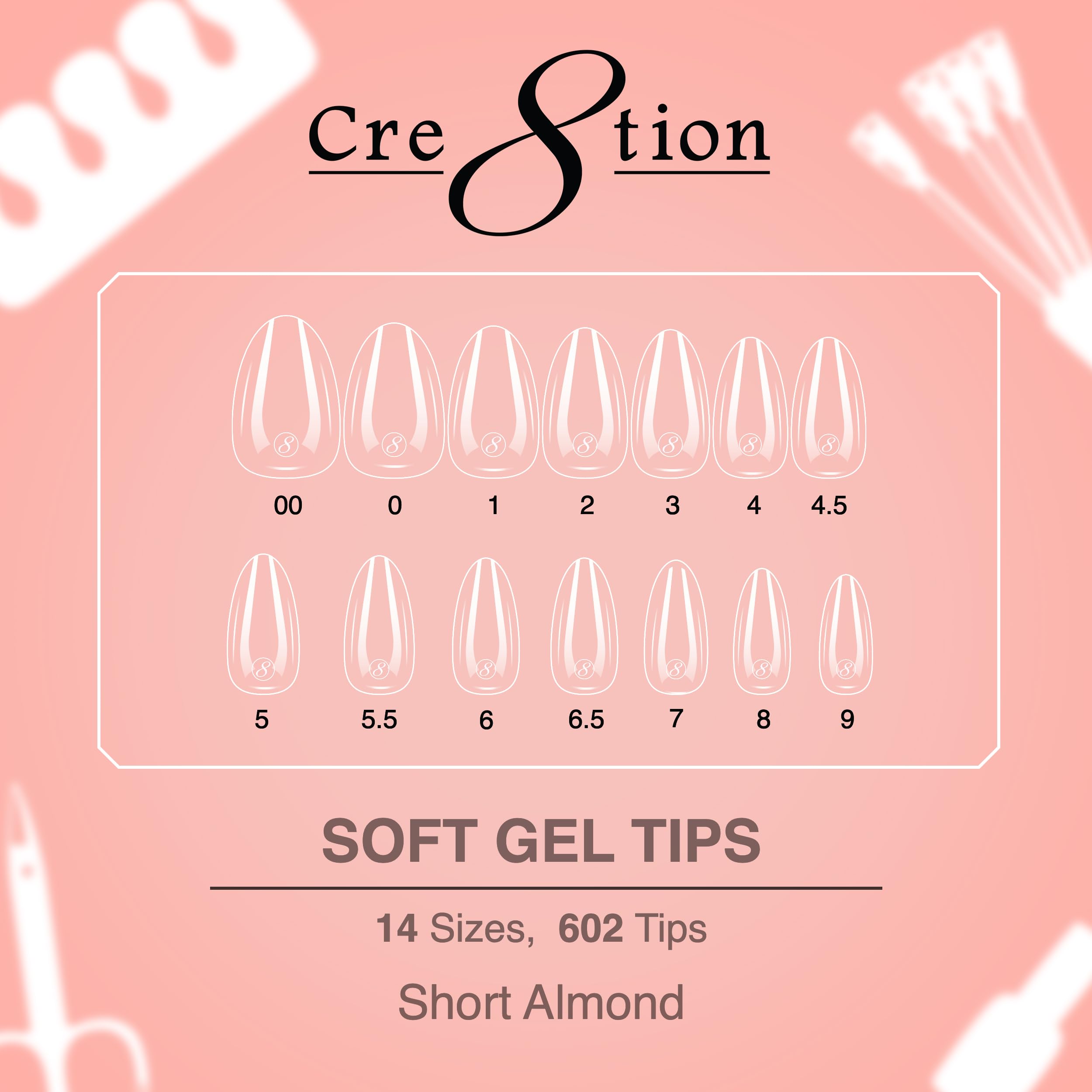 Cre8tion Extend Gel delivers long-lasting wear for nail extensions.
