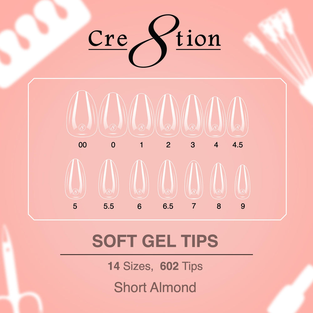 Cre8tion Extend Gel delivers long-lasting wear for nail extensions.