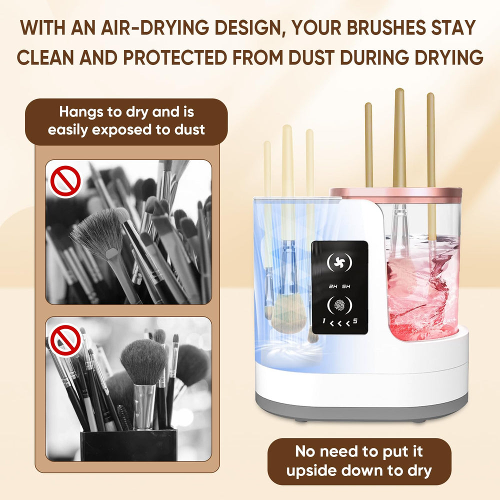 CreaCare 3-in-1 cleaner drying chamber for smart timed cycles