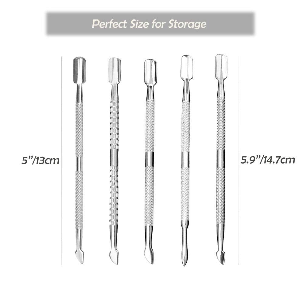 CREATIEE-PRO cuticle peeler dull blade cleans polish with precision
