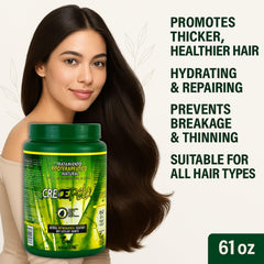 Crece Pelo gloss and frizz-control finish after masking treatment