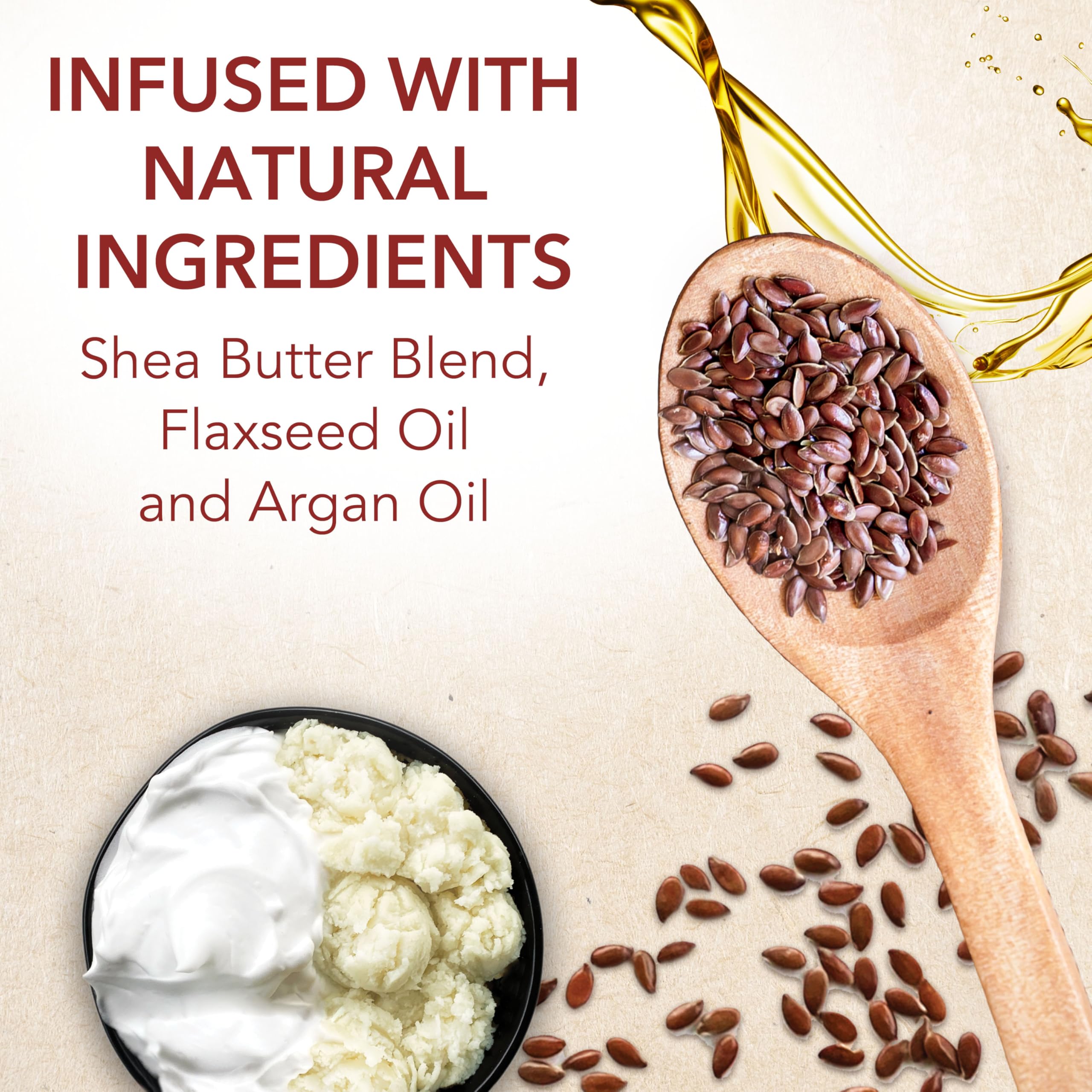 Creme of Nature Curl Elongater argan oil bottle adds frizz control and shine.