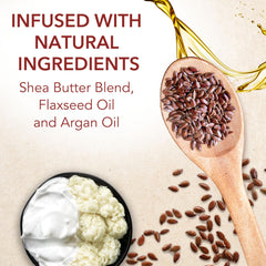 Creme of Nature Curl Elongater argan oil bottle adds frizz control and shine.