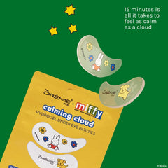 Close-up of The Crème Shop Miffy hydrogel texture delivering cooling hydration