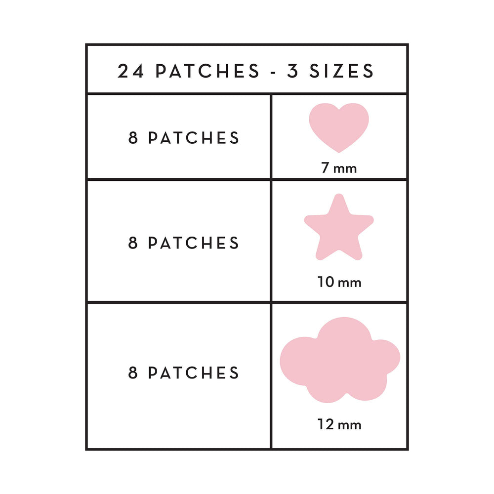 The Crème Shop value pack of 72 patches for ready breakout coverage on the go
