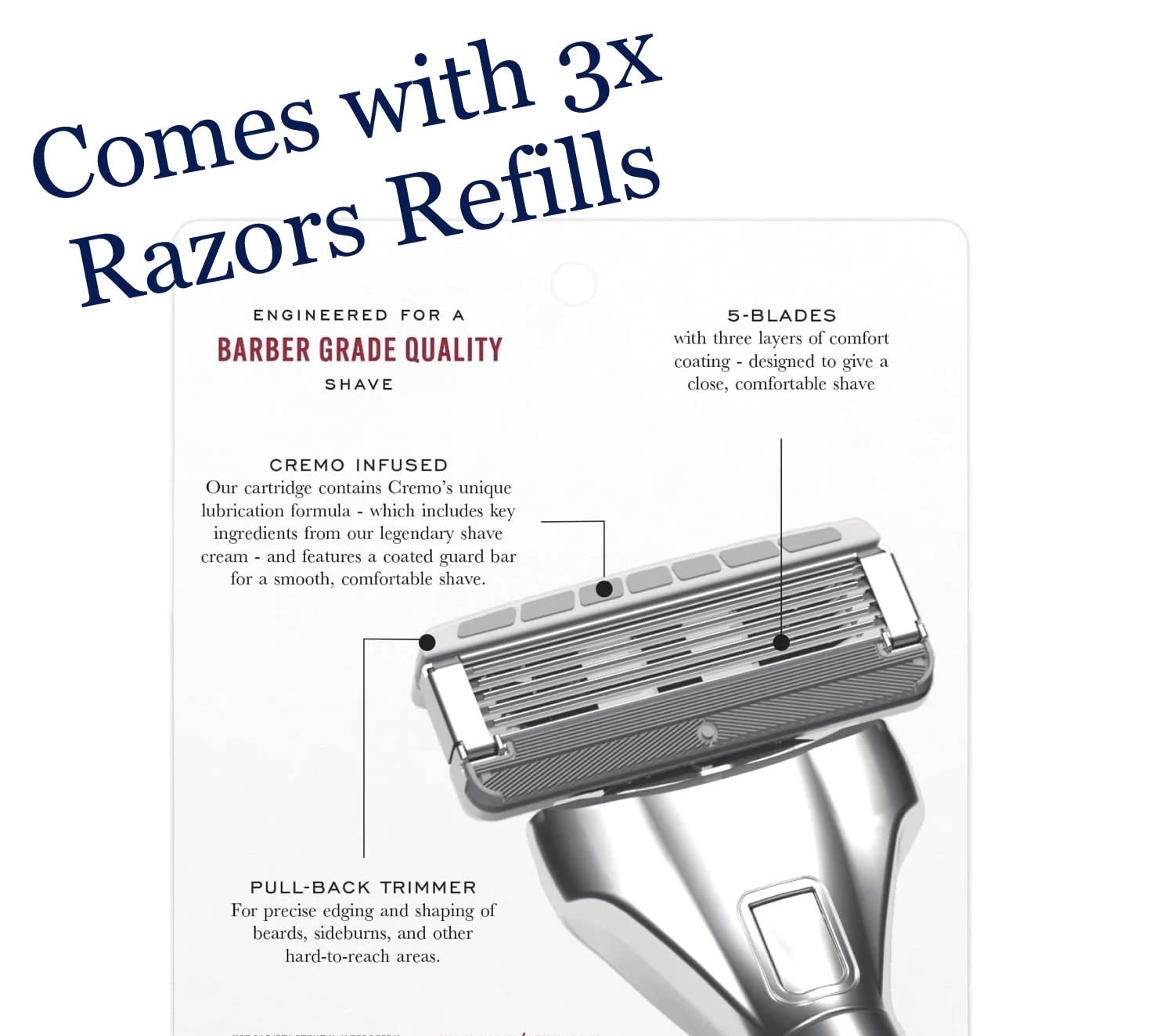 Cremo Barber Grade Shave Kit White at-home setup showcases professional grooming experience