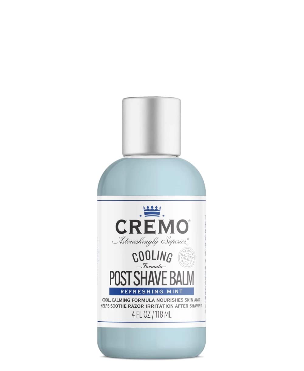 Cremo Barber Grade Shave Kit White extra blades emphasize longer, low-effort grooming sessions
