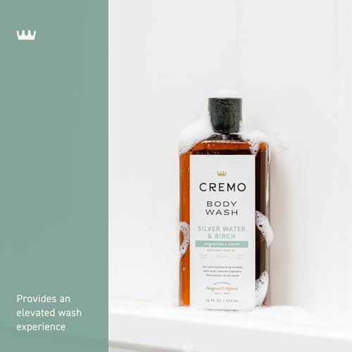Cremo Body Wash evolving-scent demonstrates multi-layer fragrance during shower