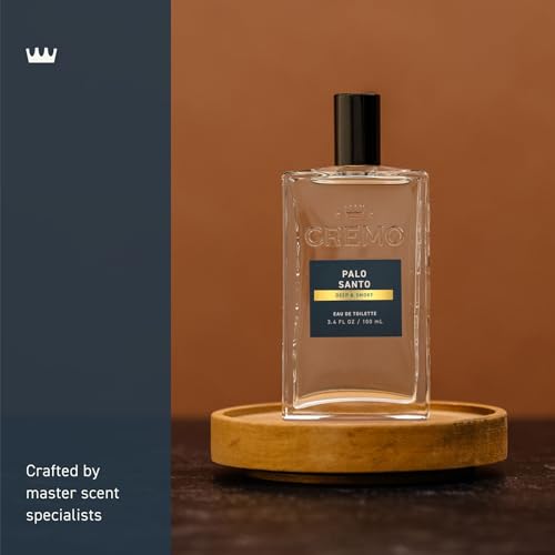 Cremo Palo Santo top-notes image highlights bright cardamom opening.