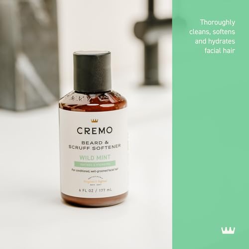 Cremo Wild Mint Softener dispenser pump used for easy daily application