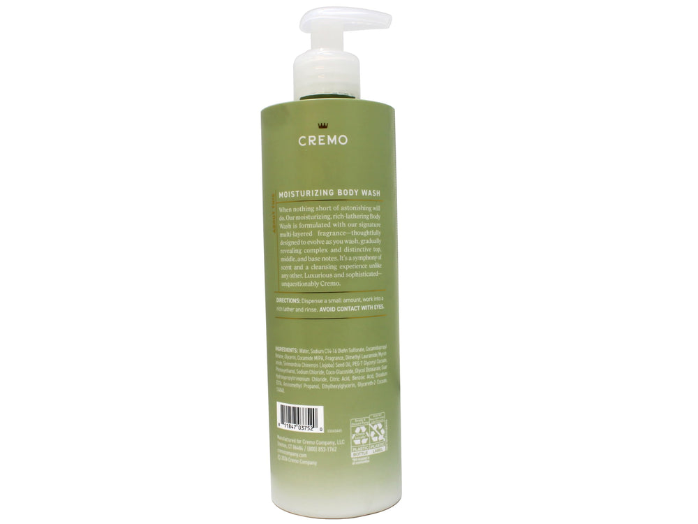 Cremo three-bottle collection on display highlights premium set